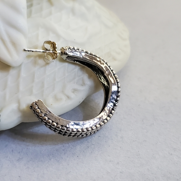 Or Paz PZ Sterling Hoop Earrings - Picture 6 of 15